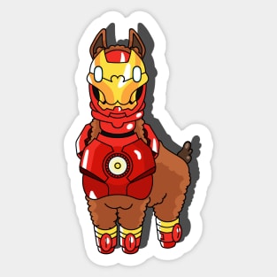 Iron Alpaca Sticker